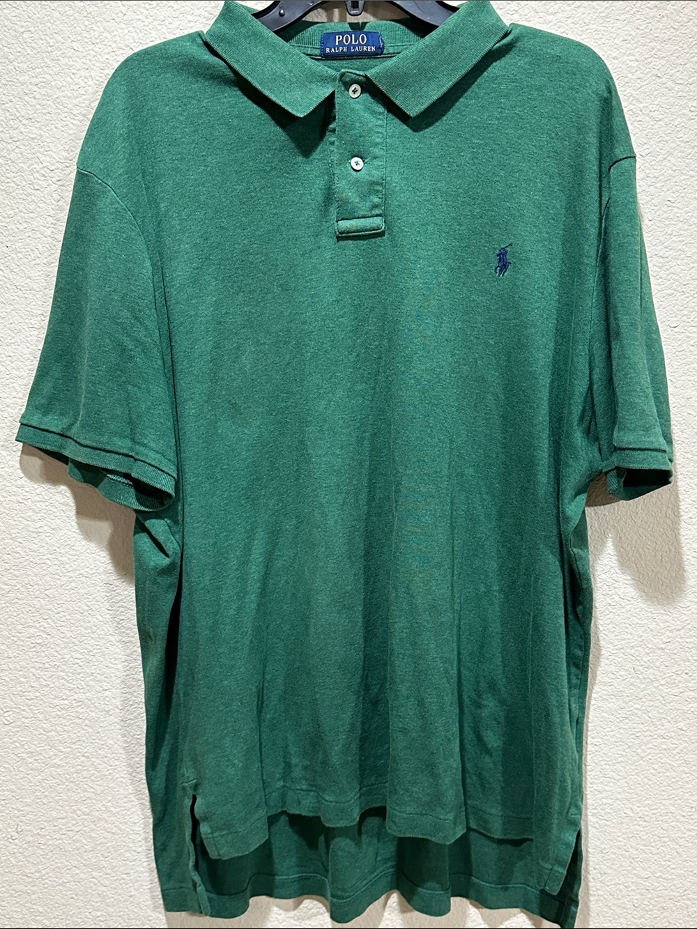 Polo by Ralph Lauren Forest Green Men’s Polo with Navy Pony